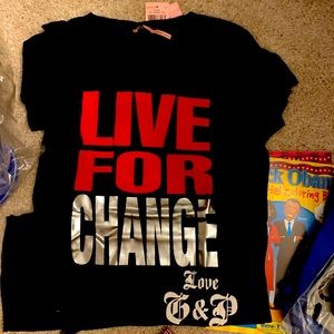 Juicy Couture Live for Change vintage tshirt